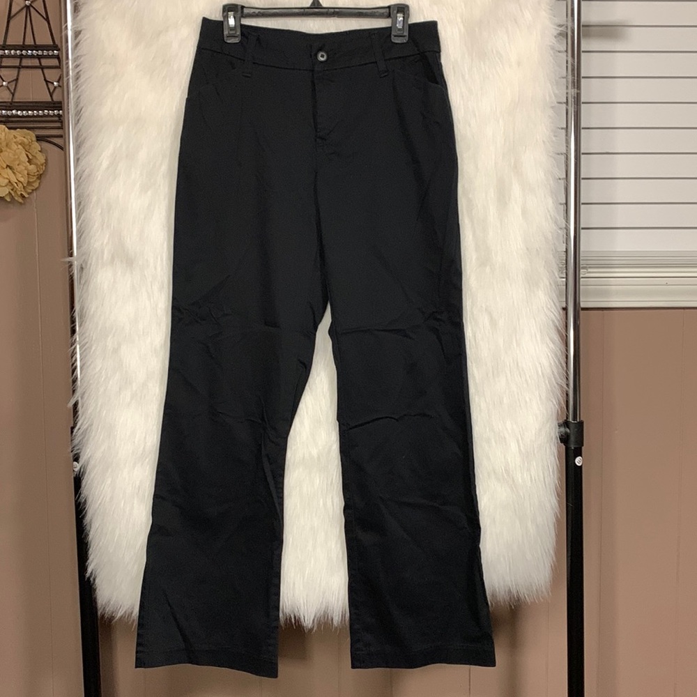 RIDERS BY Lee Black Curvy Trouser sz 12 L